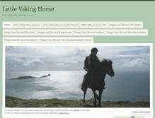 Tablet Screenshot of littlevikinghorse.com